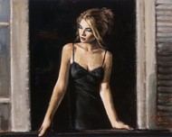 Fabian Perez Fabian Perez Balcony at Buenos Aries VII (White Windows)